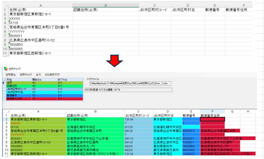 全国貨物自動車営業キロ程図、デジタル道路地図から距離運賃運賃を計算